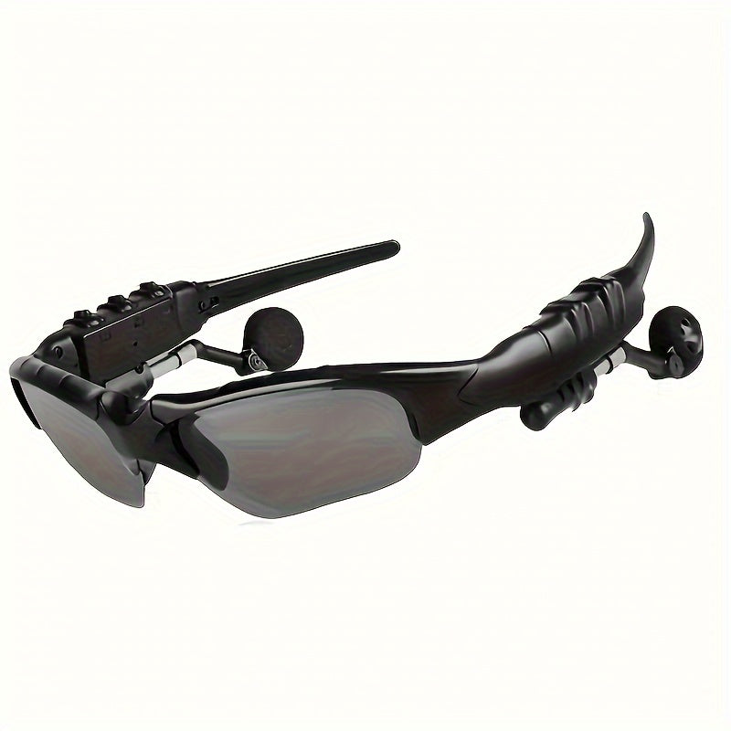 Multi-Functional Wireless Glasses – 2-in-1 Bluetooth Headset with Mic, Rechargeable Driving Eyewear with Type-C Charging