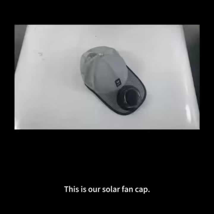 Stay Cool in 2025! Solar Fan Hat | Built-in Cooling & Sun Protection