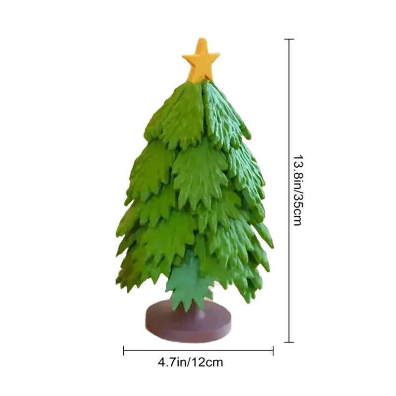Tree Coaster Mat Dishes Insulation Pad Trivet Set Coaster For Teapot Hot Pots Placemats Table Gift Christmas Tree Coaster Set