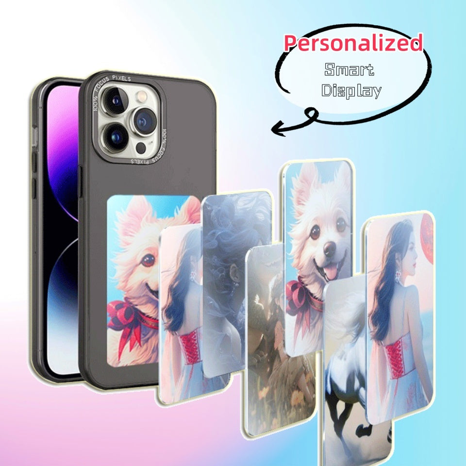 Luxury E-Ink Phone Case with Unlimited Screen Projection – No Battery Needed