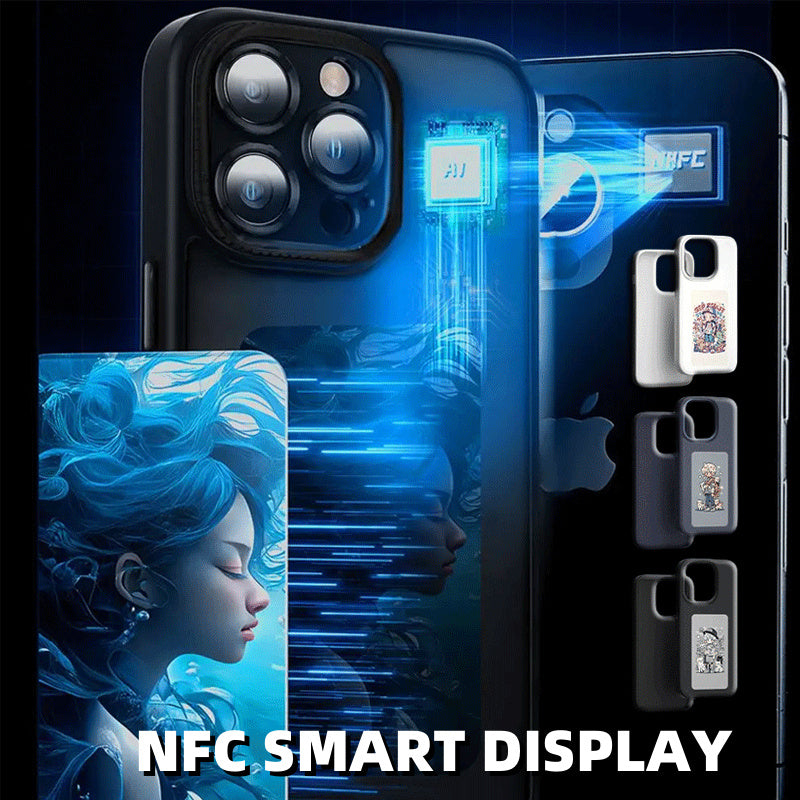 Luxury E-Ink Phone Case with Unlimited Screen Projection – No Battery Needed