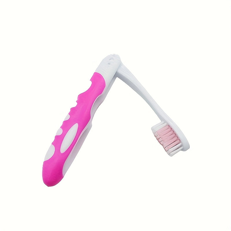 Full-Size Folding Toothbrush - Microfiber Bristles | Compact Travel Design