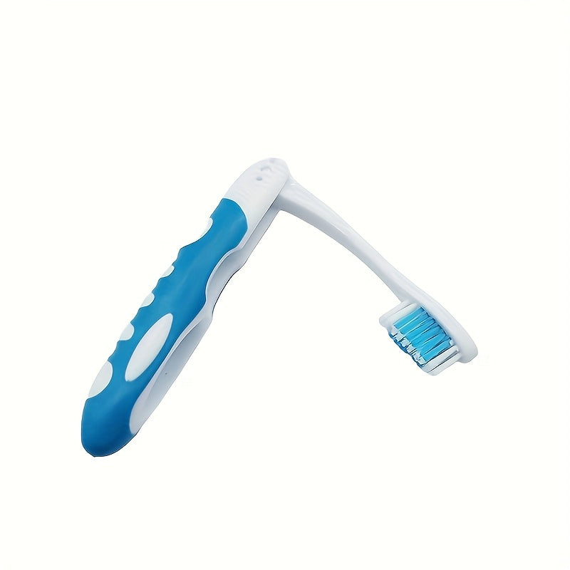 Full-Size Folding Toothbrush - Microfiber Bristles | Compact Travel Design