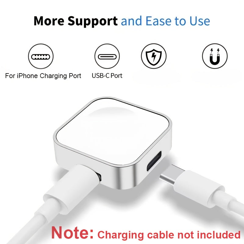 Magnetic Charging Cable for Apple Watch - USB Connector, Lightweight & Portable, Compatible with iWatch Series S10, Ultra 2, and SE - Ideal Easter & Holiday Gift, Smart Watch Charger, Tech Accessory Essiby