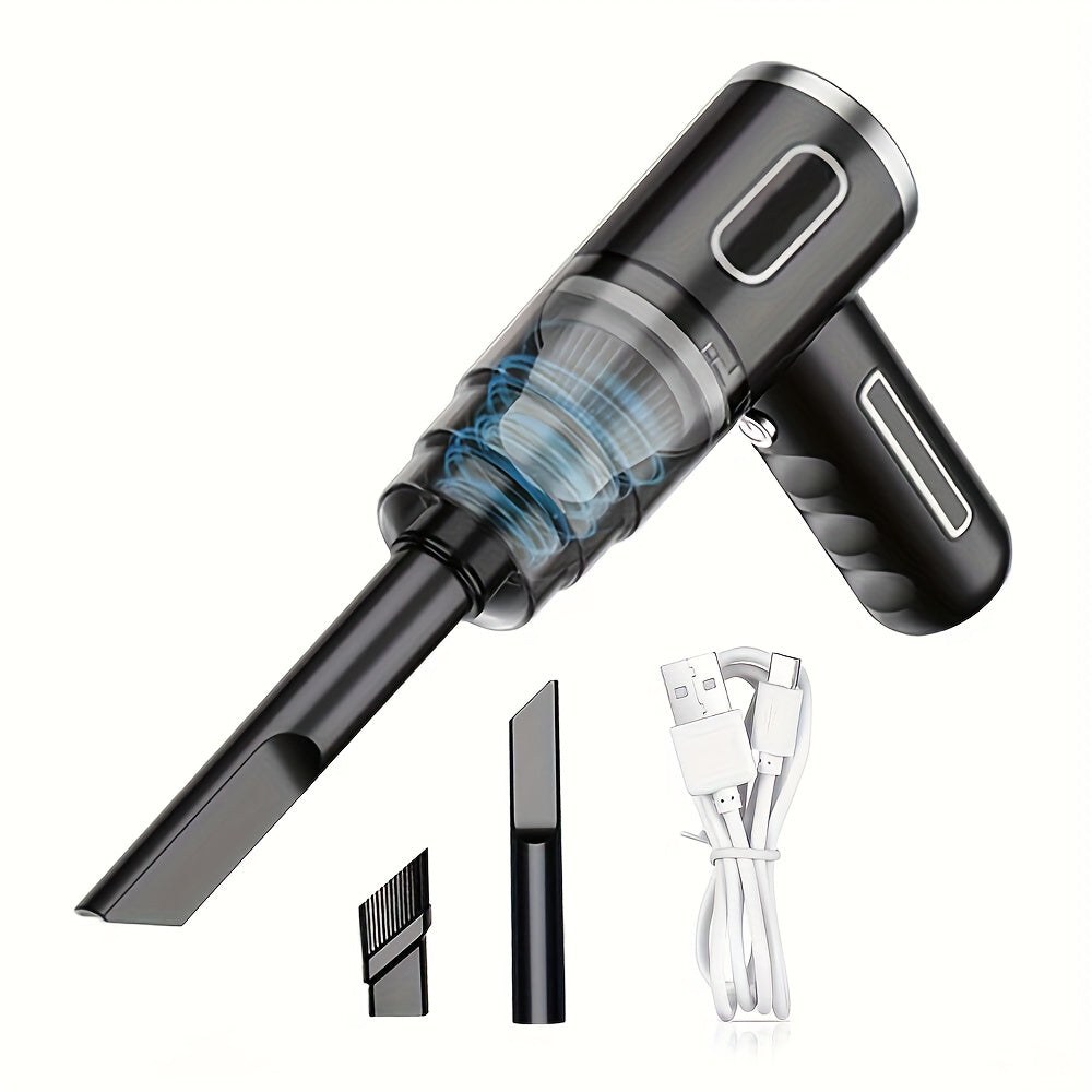 Portable USB Rechargeable Handheld Vacuum Cleaner for Car and Home - Super Power, Wireless Dust Cleaner for Automobile and Household My Store