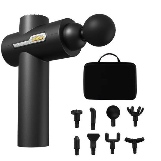 Massage Gun, Deep Tissue Massage Gun, Back Massager for Muscle Pain Relief, 99 Speed Powerful Impact Massage Machine, 8 Heads for Shoulder Body Back Relaxation Essiby