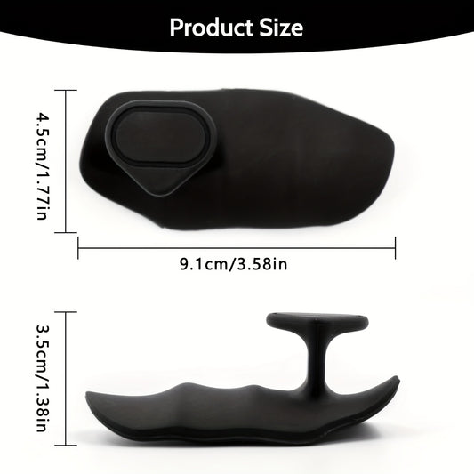 2pcs Non-Slip Fitness Grips – Ergonomic Hand Protectors for Weightlifting & CrossFit