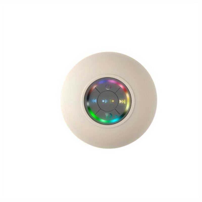 Portable Waterproof Wireless Speaker with Suction Cup - USB Rechargeable, 2-Hour Playtime, Perfect for Parties, Travel & Outdoor Fun! My Store