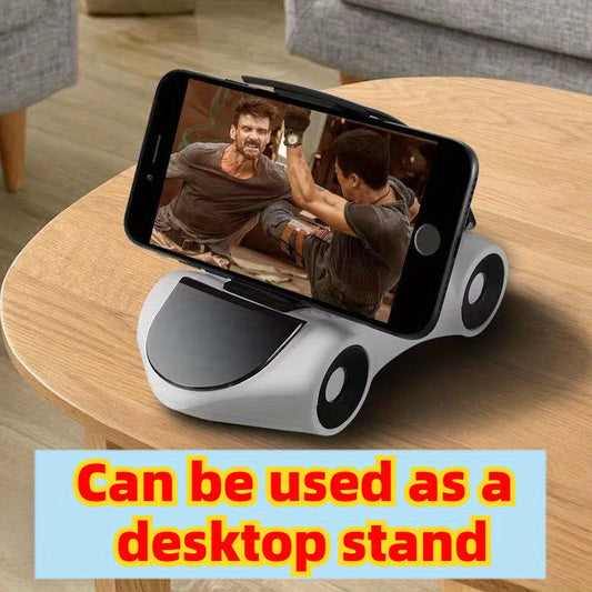 Rotatable Sports Car Phone Holder – Universal Waterproof & Sun-Proof Smartphone Stand for All Phones