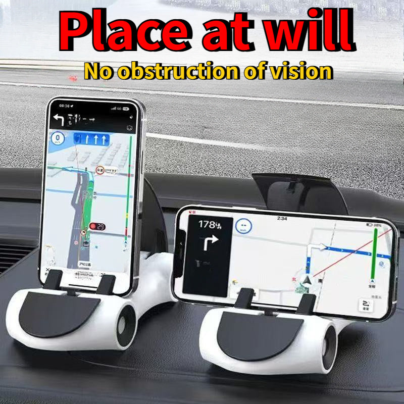 Rotatable Sports Car Phone Holder – Universal Waterproof & Sun-Proof Smartphone Stand for All Phones
