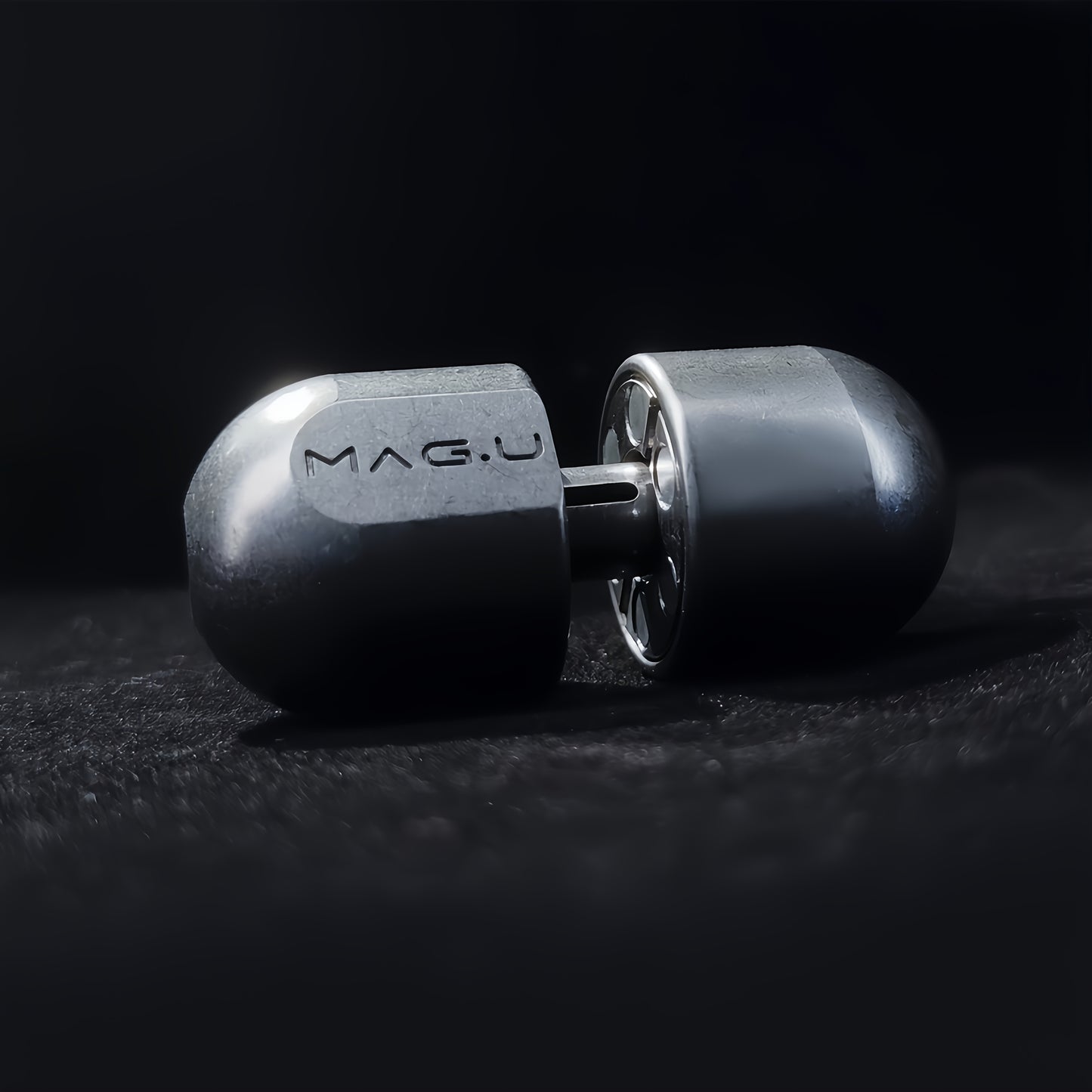 Magnetic Levitation Capsule Fidget Toy – Metal EDC Slider, Stress Relief Haptic Fidget for Adults