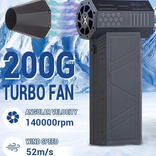 Ultra-Powerful Mini Turbo Jet Fan – 140,000 RPM Handheld Air Blower with Rechargeable 3000mAh Battery, Type-C Fast Charging & Power Display – Perfect for Car, Home, and Keyboard Cleaning. My Store