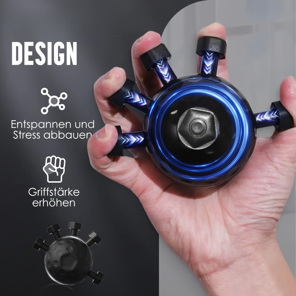 Adjustable Grip Strength Trainer 44-99LB – 1pc High-Intensity Finger & Forearm Exerciser with Textured Surface for Guitar, Rock Climbing & Athletic Training