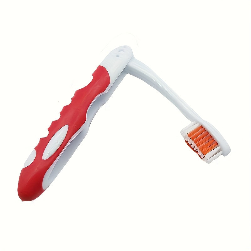 Full-Size Folding Toothbrush - Microfiber Bristles | Compact Travel Design