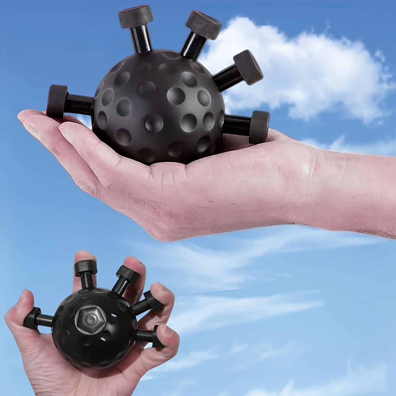 Adjustable Grip Strength Trainer 44-99LB – 1pc High-Intensity Finger & Forearm Exerciser with Textured Surface for Guitar, Rock Climbing & Athletic Training