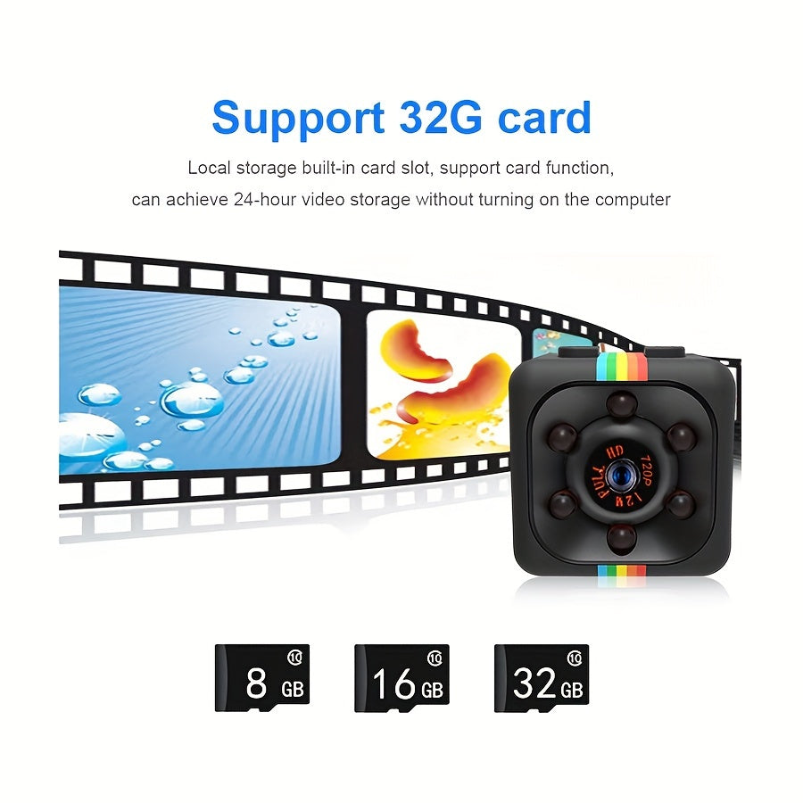 Mini Camera - HD Audio & Video, Motion Detection, Nanny & Home Security Monitor for Pets My Store