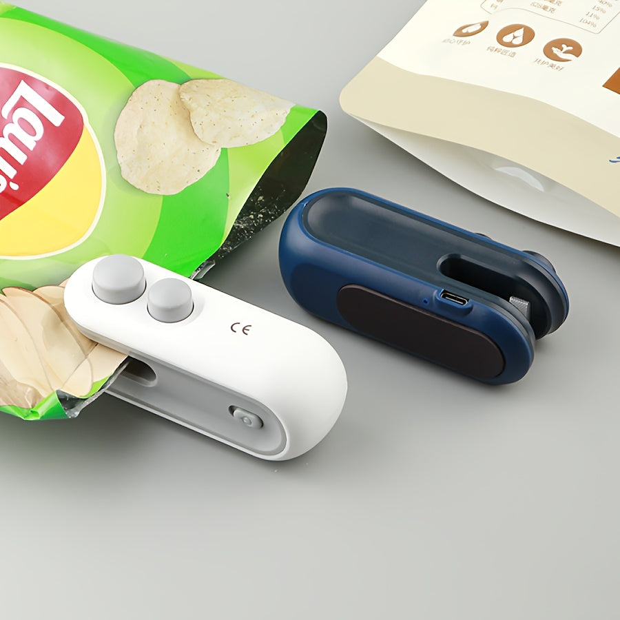 Snack Sealing Machine Small Household Sealer, Mini Sealer, Hand Press Plastic Sealing Machine, Plastic Bag Sealing Gadget