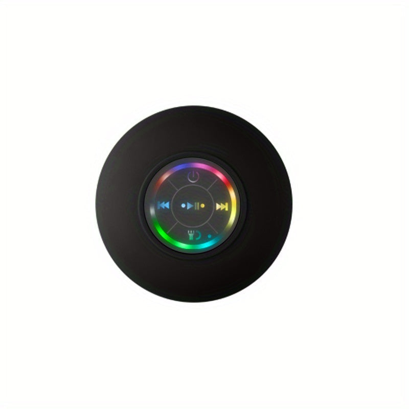 Portable Waterproof Wireless Speaker with Suction Cup - USB Rechargeable, 2-Hour Playtime, Perfect for Parties, Travel & Outdoor Fun! My Store