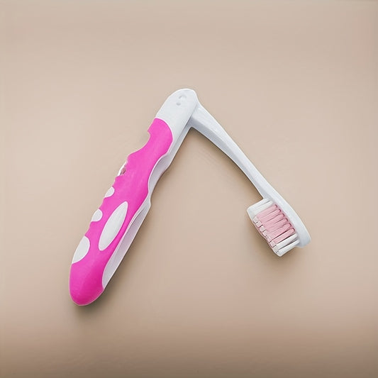 Full-Size Folding Toothbrush - Microfiber Bristles | Compact Travel Design