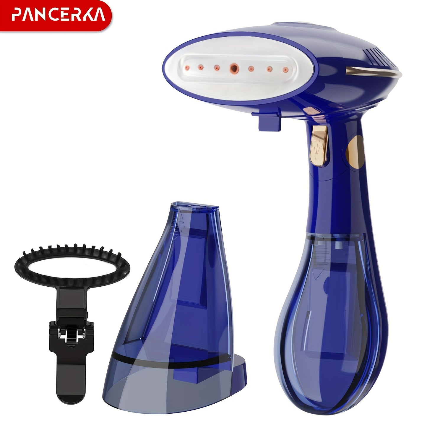 Portable Handheld Steamer – 1500W High-Power Quick Heat-Up, Auto-Off, Foldable Vertical Design, No-Wet Ironing, UK Plug 220-240V for Home & Travel Garment Steaming