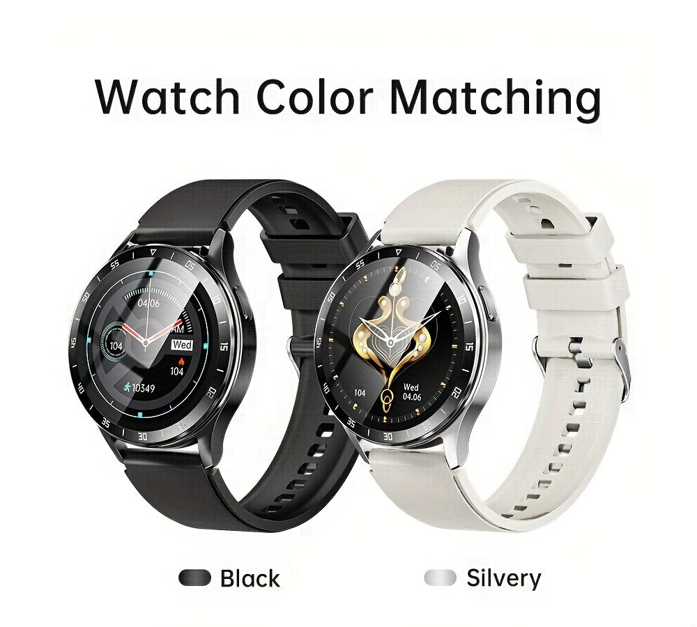 Men's Fashion Smart Watch & Earphones 2-in-1 | 1.39-inch HD Full Touch Screen | Wireless Calling, NFC, Multiple Sports Modes | Fitness Tracker with Built-in Headphones My Store