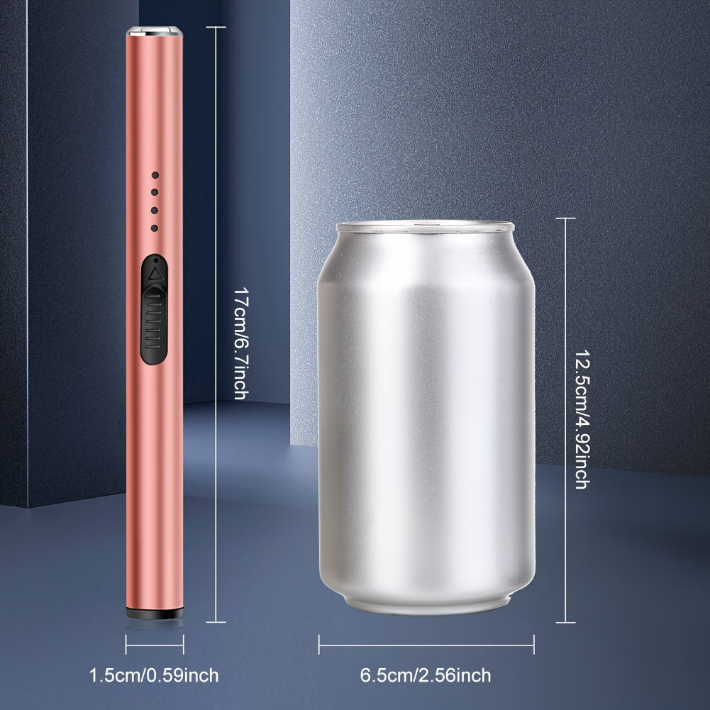 2 Pack Rechargeable Electric Lighter – Windproof, Flameless, and Eco-Friendly Candle Lighter for Home, Camping, and Outdoor Use My Store