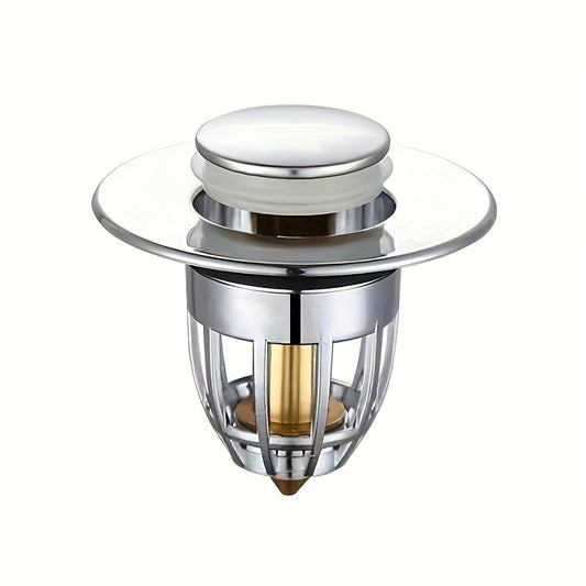 Anti-Clog Sink Plug – Universal Fit Drain Stopper with Fast Drainage & Rust Resistance