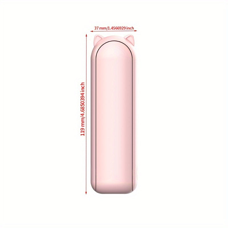 Portable USB Handheld Fan with Built-in Power Bank – Cute, Quiet, and Durable, Perfect for Dormitories My Store