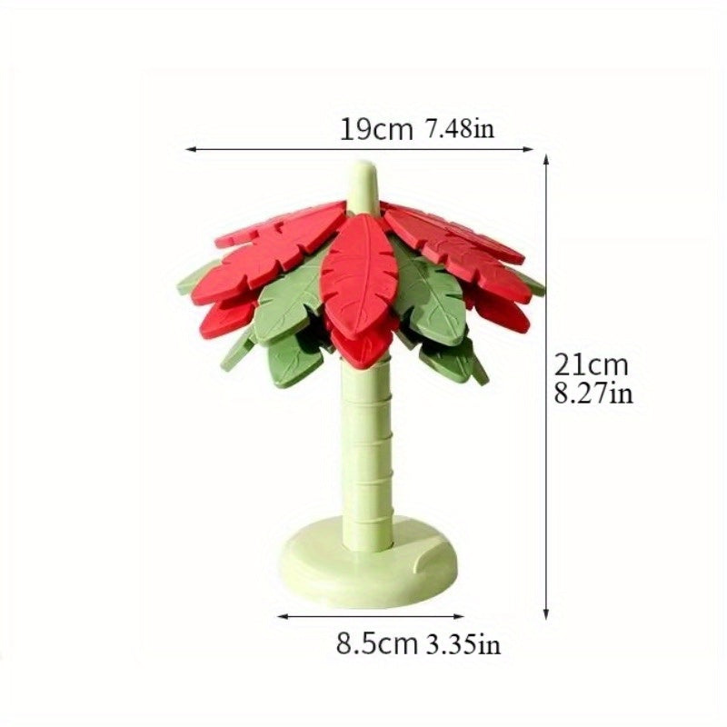 Creative Tree Trunk and Leaf Heat-Resistant Mat Set of Five Multifunctional Anti-Scalding Mats for Kitchen Tableware Storage and Decoration