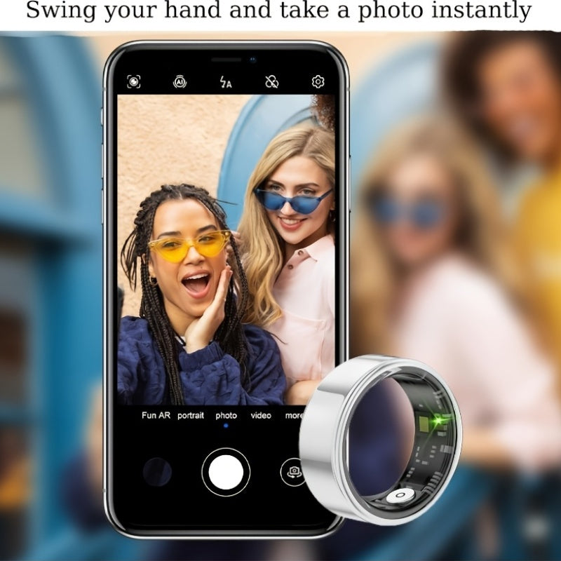 Unisex Stainless Steel Fitness Tracker – Wireless, Rechargeable, USB Charging, Multiple Exercise Modes, Mobile Phone Connectivity – Ideal Gift for Valentine’s Day & Festivals