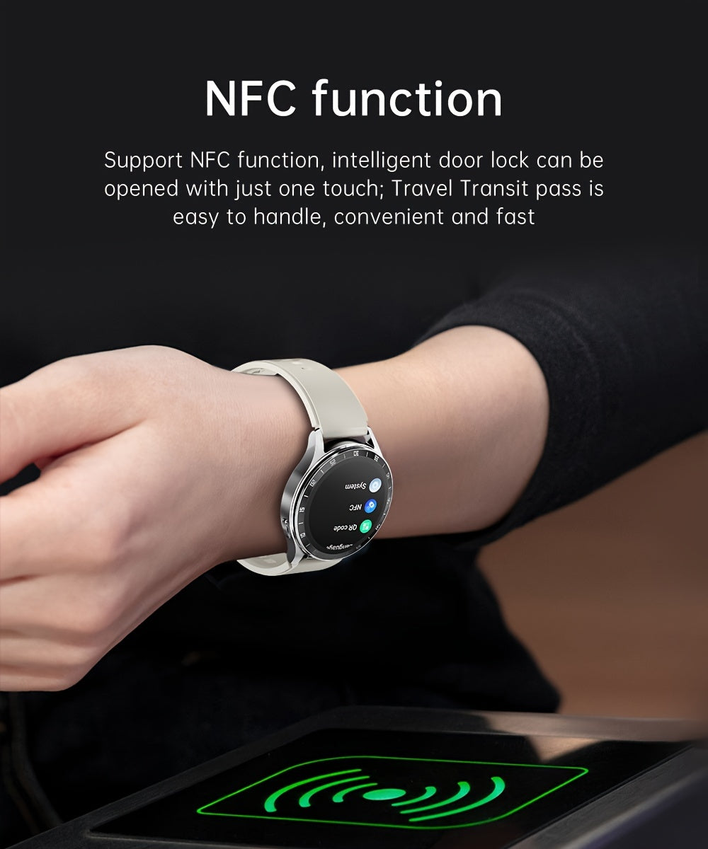 Men's Fashion Smart Watch & Earphones 2-in-1 | 1.39-inch HD Full Touch Screen | Wireless Calling, NFC, Multiple Sports Modes | Fitness Tracker with Built-in Headphones My Store