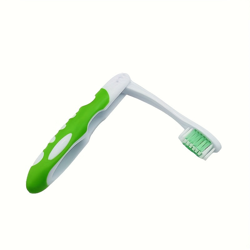 Full-Size Folding Toothbrush - Microfiber Bristles | Compact Travel Design