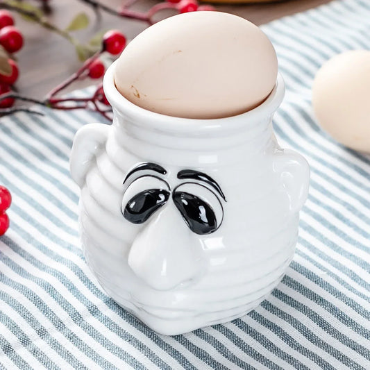 White Separation Tool – Ceramic Egg White Separator for Perfect Baking