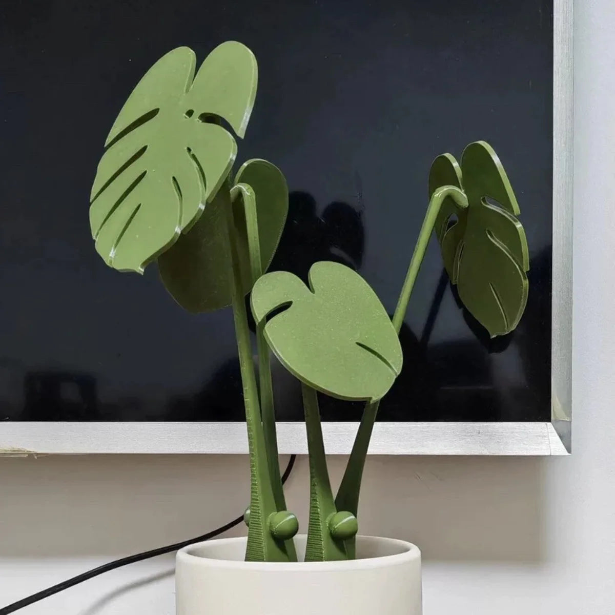 Monstera Coaster Sets Table Decoration and Accessories Coffee Mat Tree Pot Design Christmas Stand Coasters Kitchen Placemats