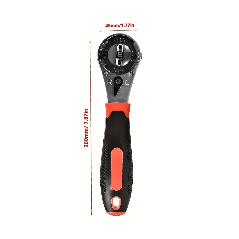 DZT 6–22MM Adjustable Ratchet Wrench – Multi-Functional Tool for Automotive & Home Repair | No Battery Needed