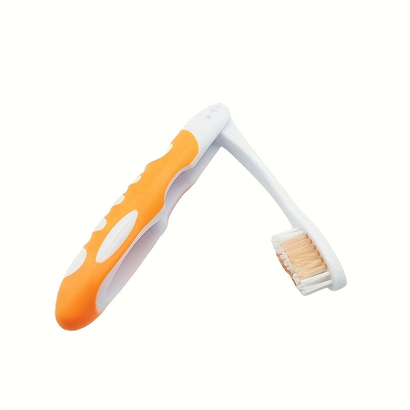 Full-Size Folding Toothbrush - Microfiber Bristles | Compact Travel Design