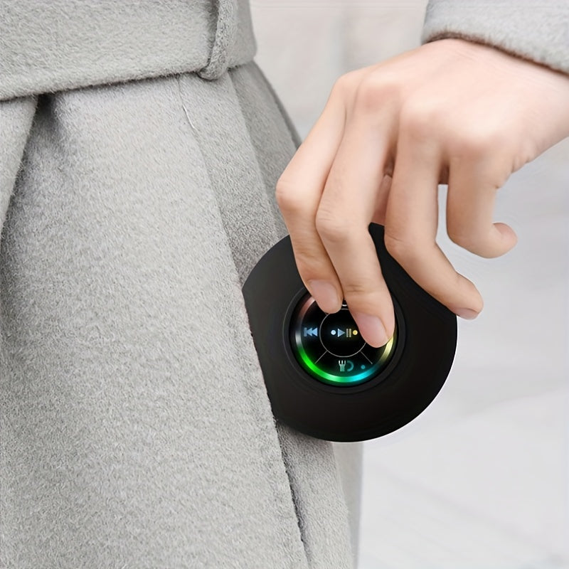 Portable Waterproof Wireless Speaker with Suction Cup - USB Rechargeable, 2-Hour Playtime, Perfect for Parties, Travel & Outdoor Fun! My Store