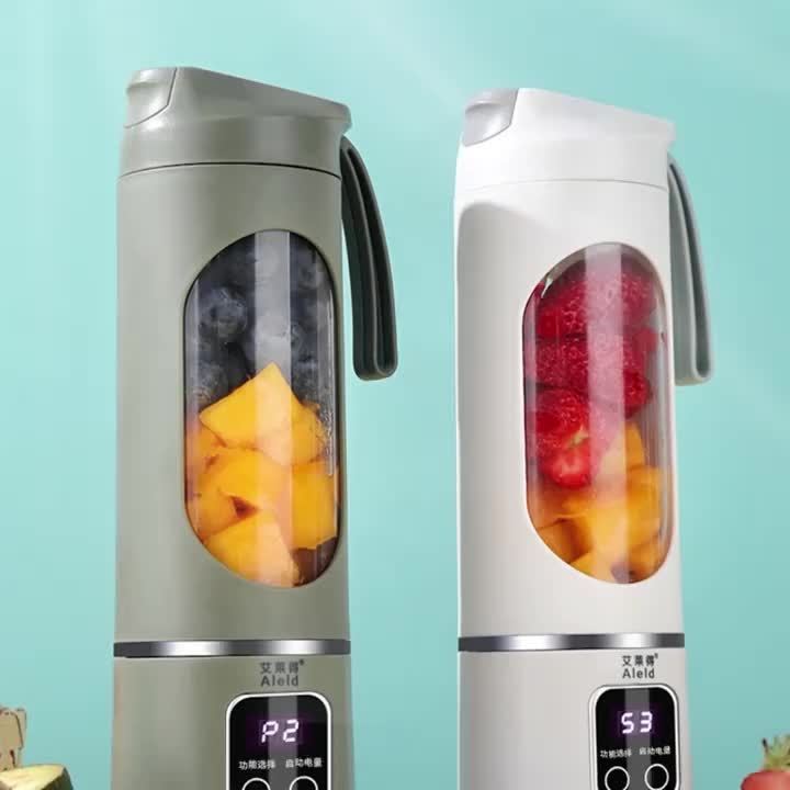 Portable USB-Rechargeable Blender & Juicer - Easy Clean, Perfect for Fruit & Vegetable Drinks, Milkshakes - 10.14oz to 16.91oz Capacity Essiby