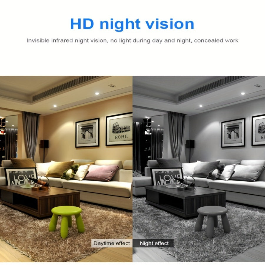 Mini Camera - HD Audio & Video, Motion Detection, Nanny & Home Security Monitor for Pets My Store
