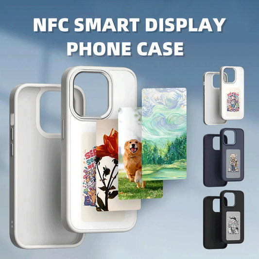 Luxury E-Ink Phone Case with Unlimited Screen Projection – No Battery Needed