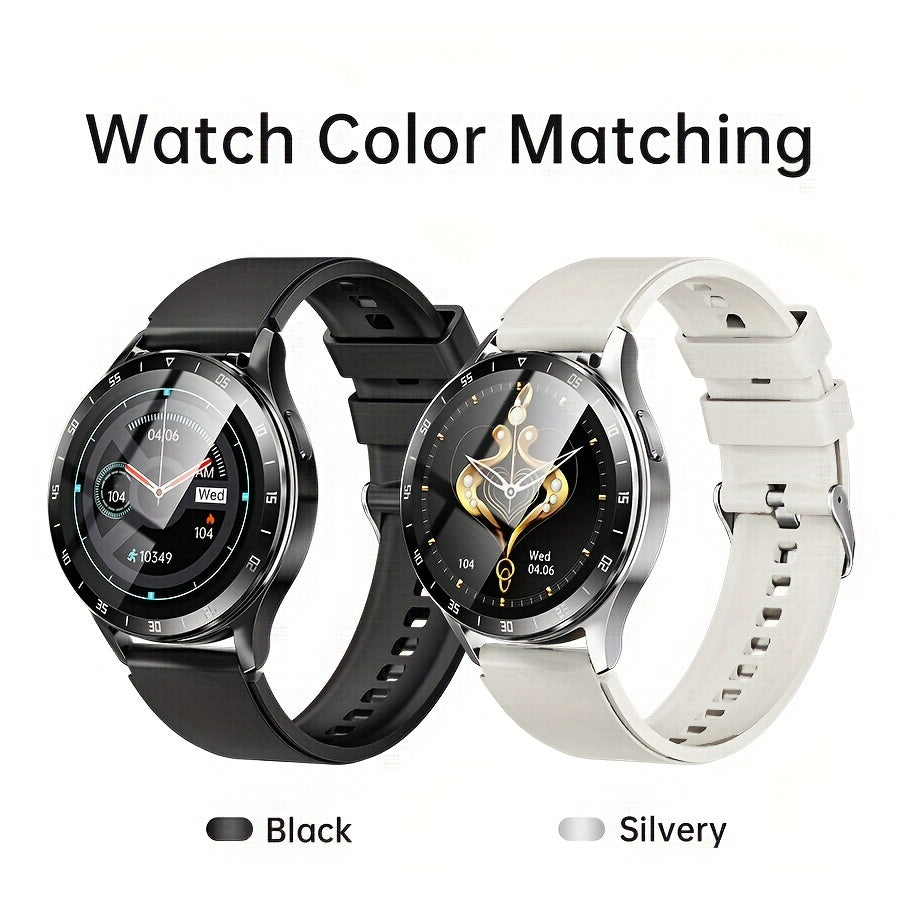 Men's Fashion Smart Watch & Earphones 2-in-1 | 1.39-inch HD Full Touch Screen | Wireless Calling, NFC, Multiple Sports Modes | Fitness Tracker with Built-in Headphones My Store