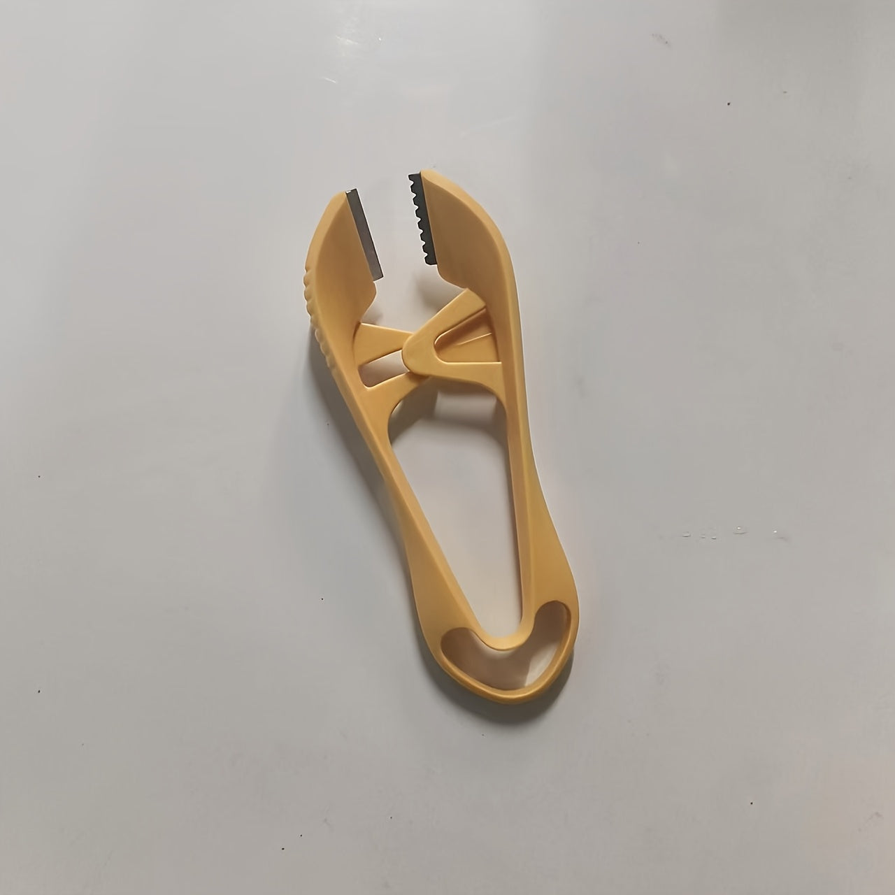 1pc Stainless Steel Garlic Peeler & Cutter – Manual Kitchen Tool for Easy Garlic Prep