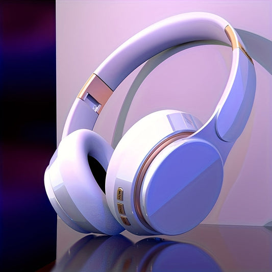 07S Wireless Over-Ear Headphones – Bluetooth 5.3, 40H Playtime, HD Sound, Soft Earmuffs, Lightweight & Adjustable for Sports, Travel, Commuting My Store