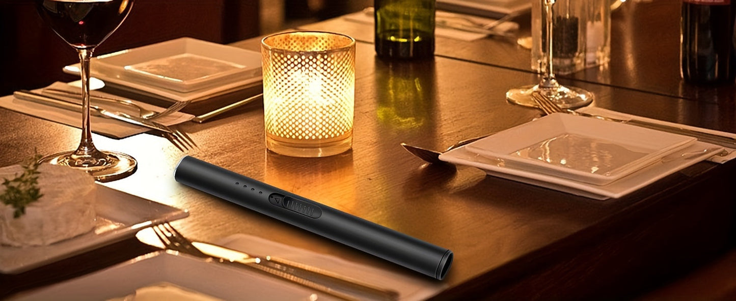 2 Pack Rechargeable Electric Lighter – Windproof, Flameless, and Eco-Friendly Candle Lighter for Home, Camping, and Outdoor Use My Store