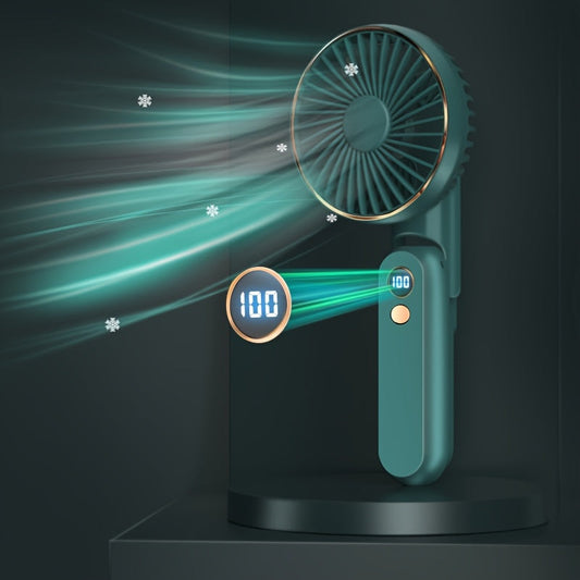 Portable Handheld Fan – Foldable, Ultra-Quiet & Rechargeable with 2000mAh Power Bank My Store