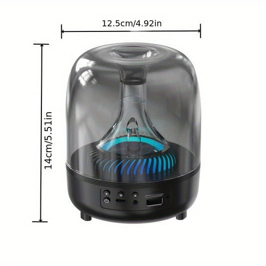 2025 DY-01 2.0 Bluetooth Speaker – Upgraded Portable Speaker with 360° Surround Sound, TWS, Type-C, AUX, USB/TF Card Support for Home & Party