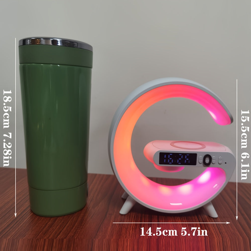 Smart Lamp 3-in-1: Wireless Speaker, Wireless Charger & Wake-Up Light with Music Rhythm – Perfect for Smartphones My Store
