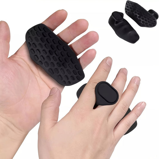 2pcs Non-Slip Fitness Grips – Ergonomic Hand Protectors for Weightlifting & CrossFit